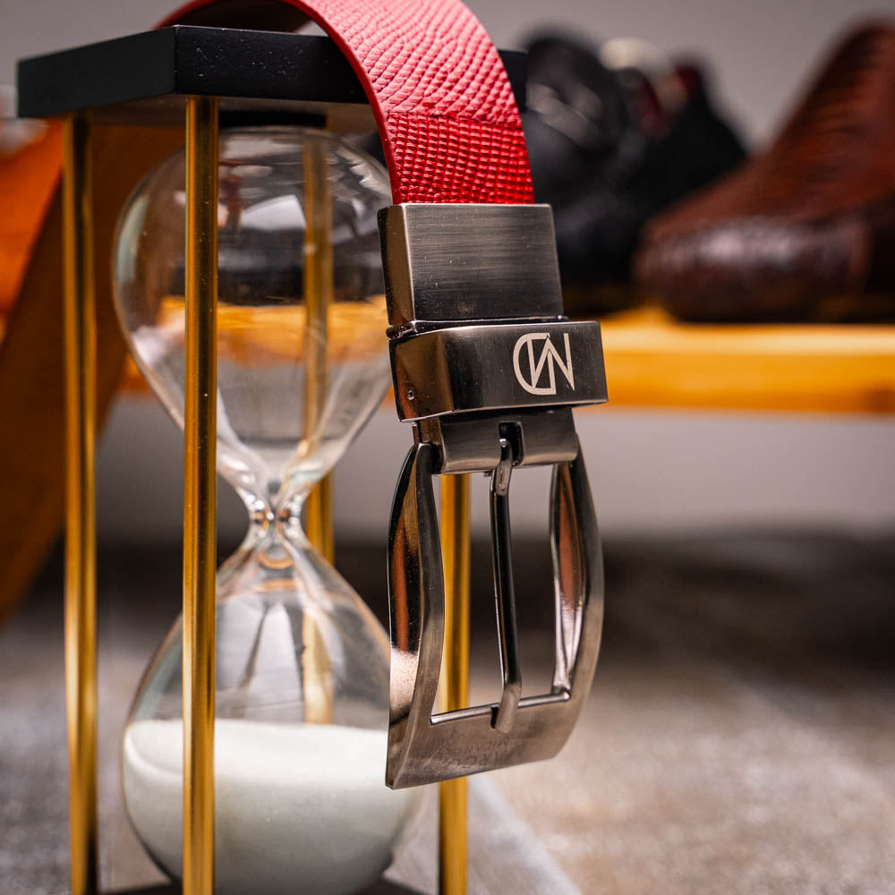 Giovanni Belt Red