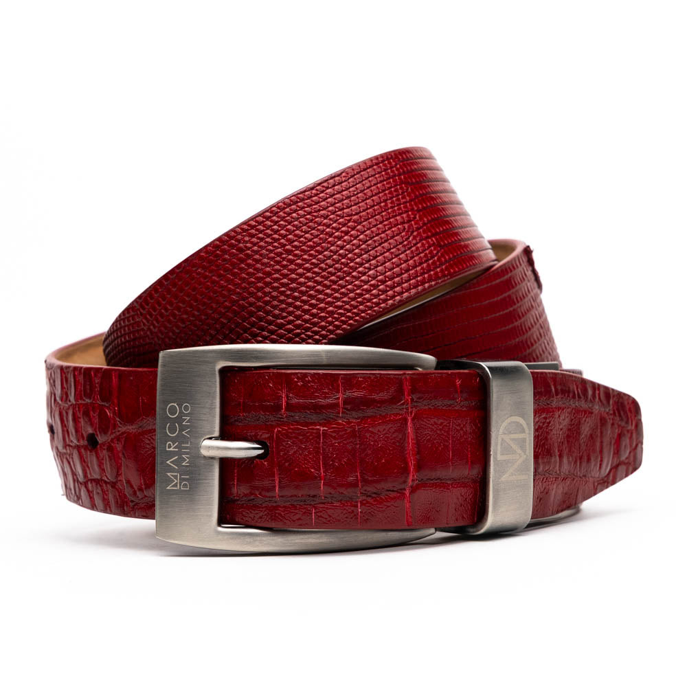 Giovanni Belt Red Marco Di Milano Giovanni Belt Red Marco Di Milano
