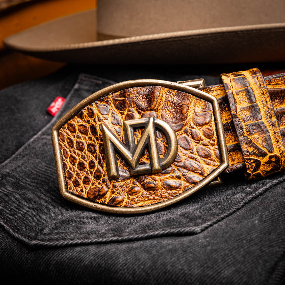 Iowa Belt Mustard / Brown