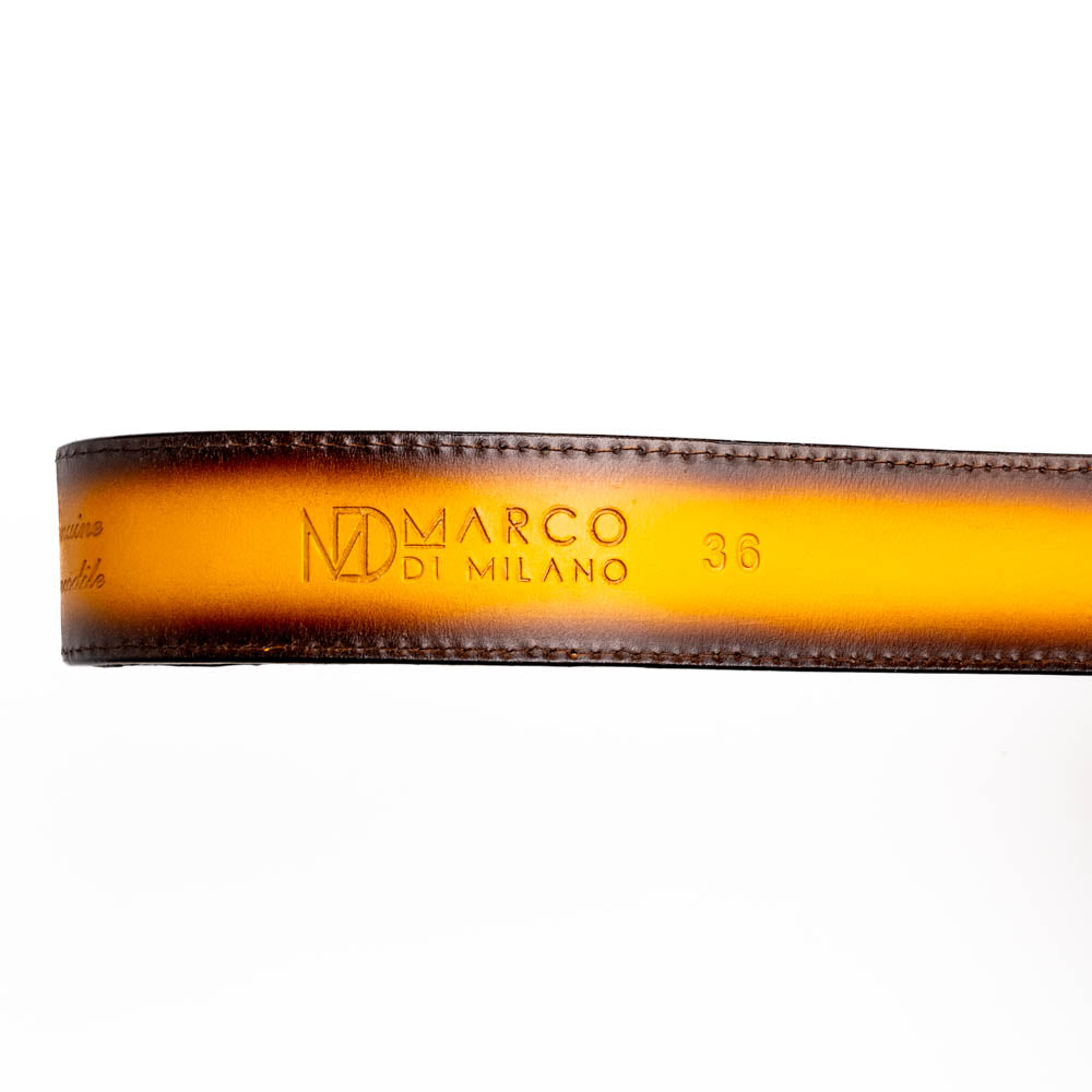 Iowa Belt Mustard / Brown