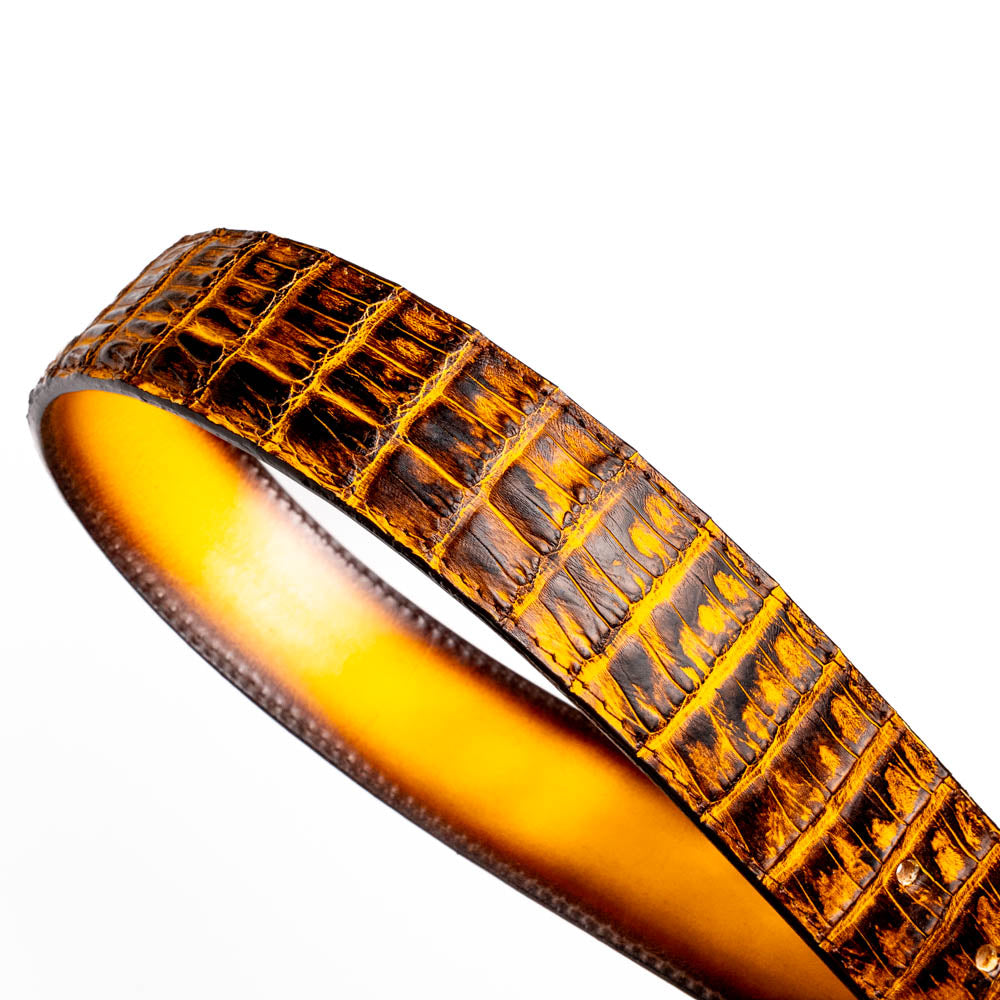 Iowa Belt Mustard / Brown