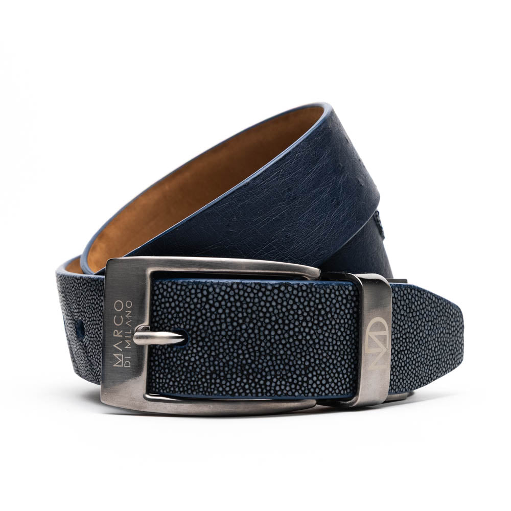 Lucca Belt Navy / Black