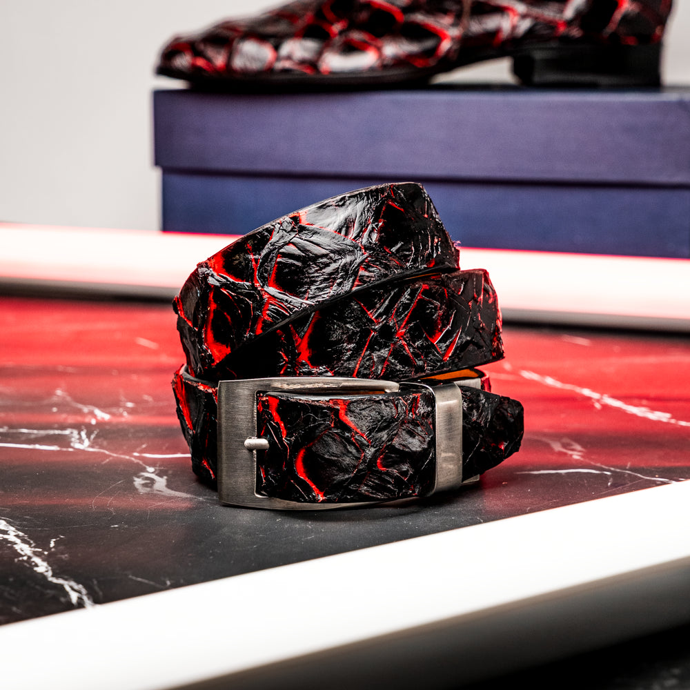 Olivieri Belt Blackcherry