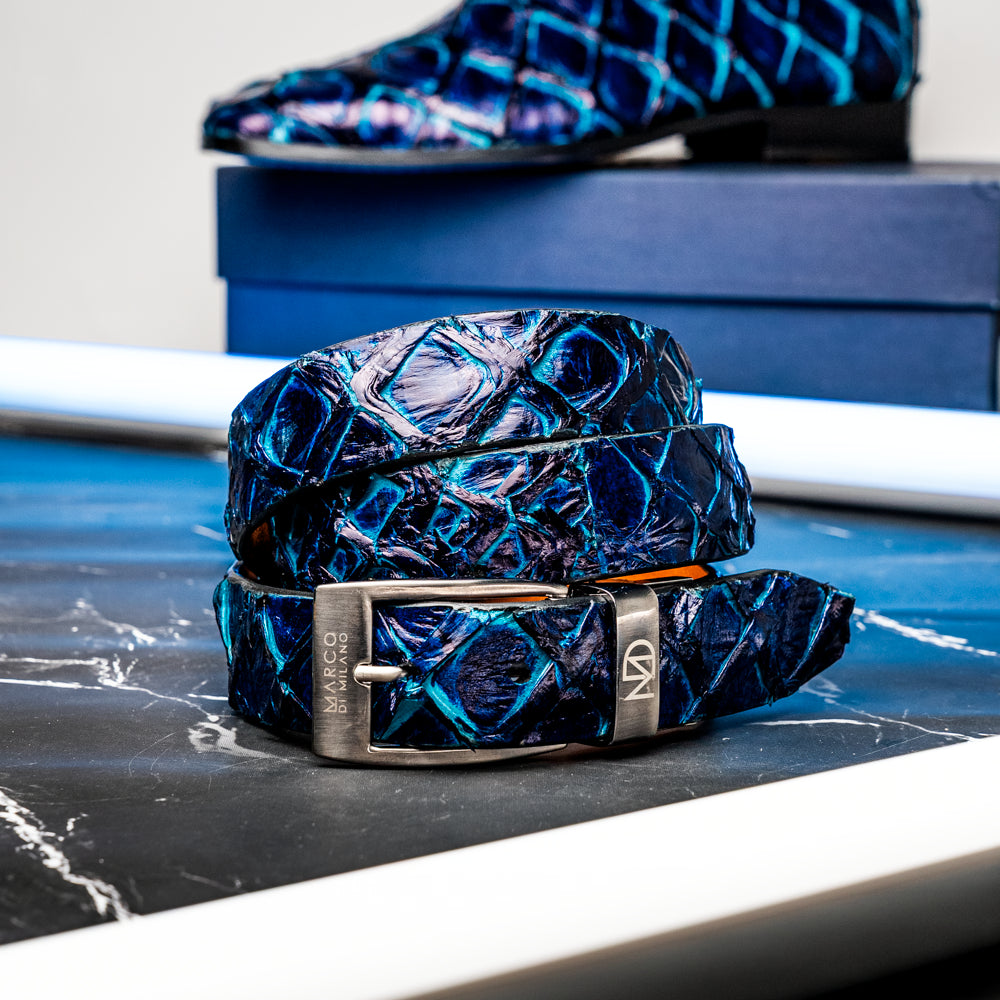 Olivieri Belt Royal Blue