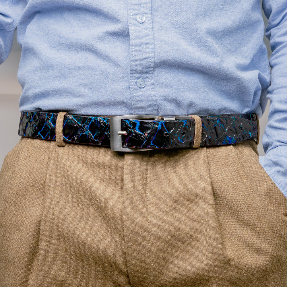 Olivieri Belt Royal Blue