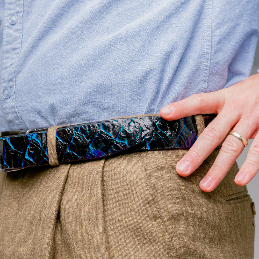 Olivieri Belt Royal Blue