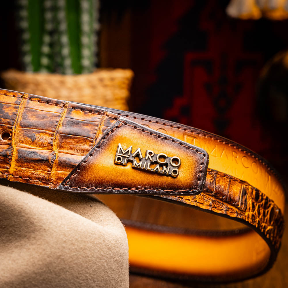 Texas Belt Mustard / Brown