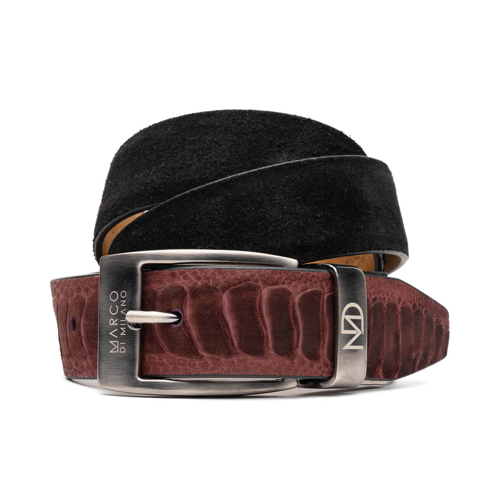 Hugo Belt Wine / Black
