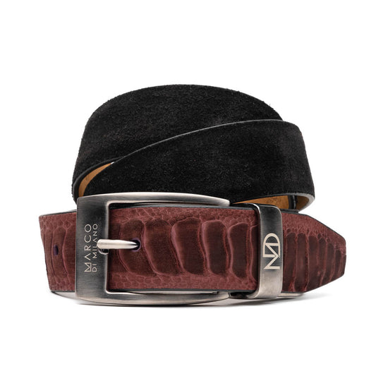 Hugo Belt Wine / Black