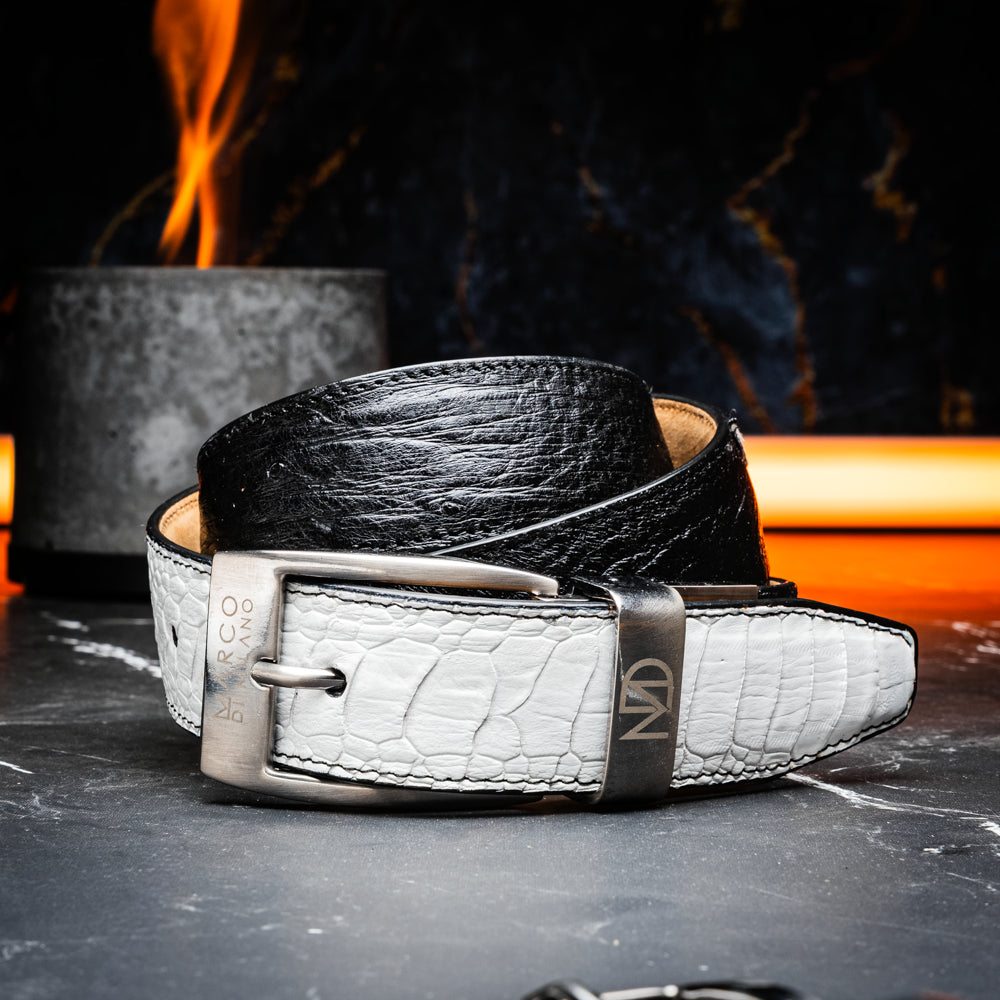 Alessio Belt White / Black