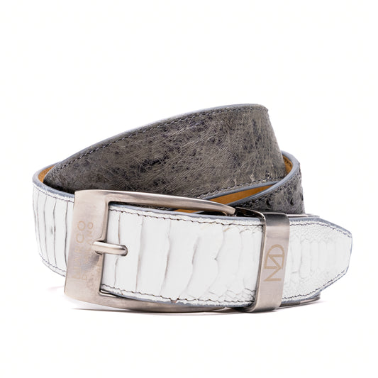 Alessio Belt White / Gray