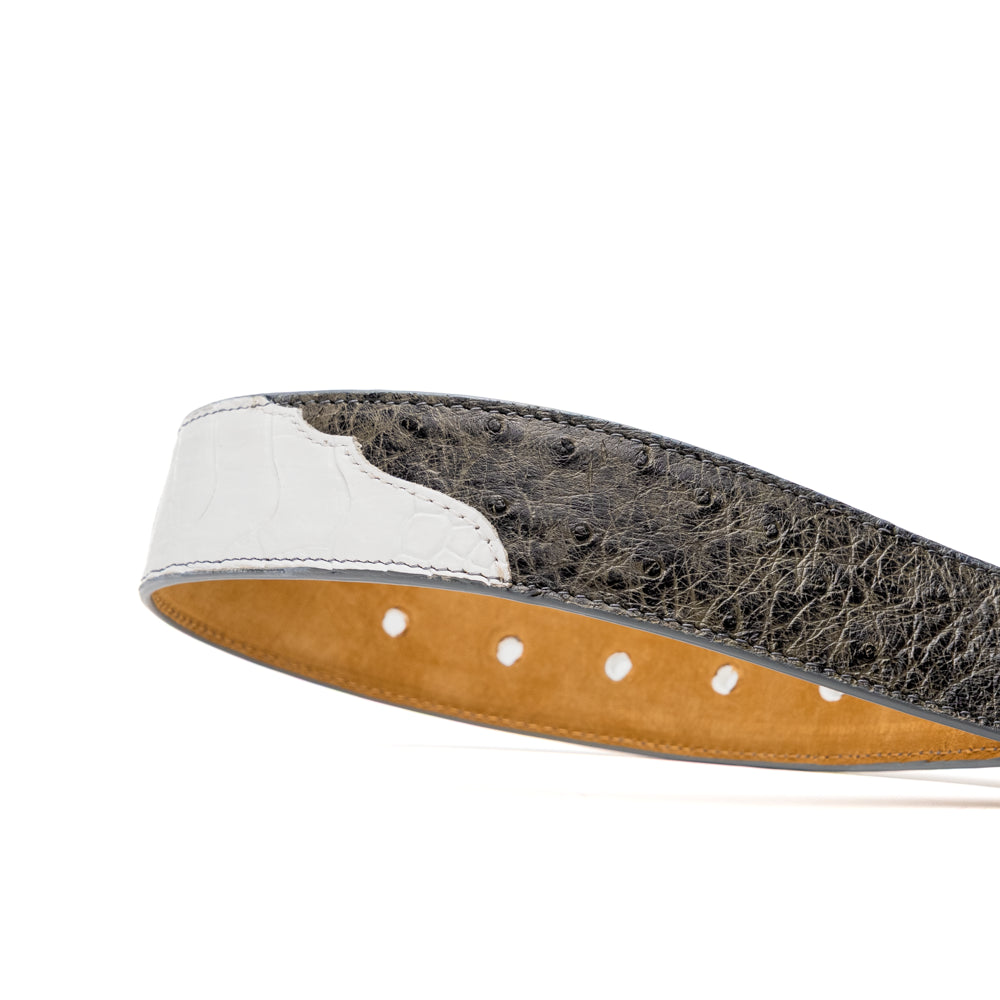 Alessio Belt White / Gray