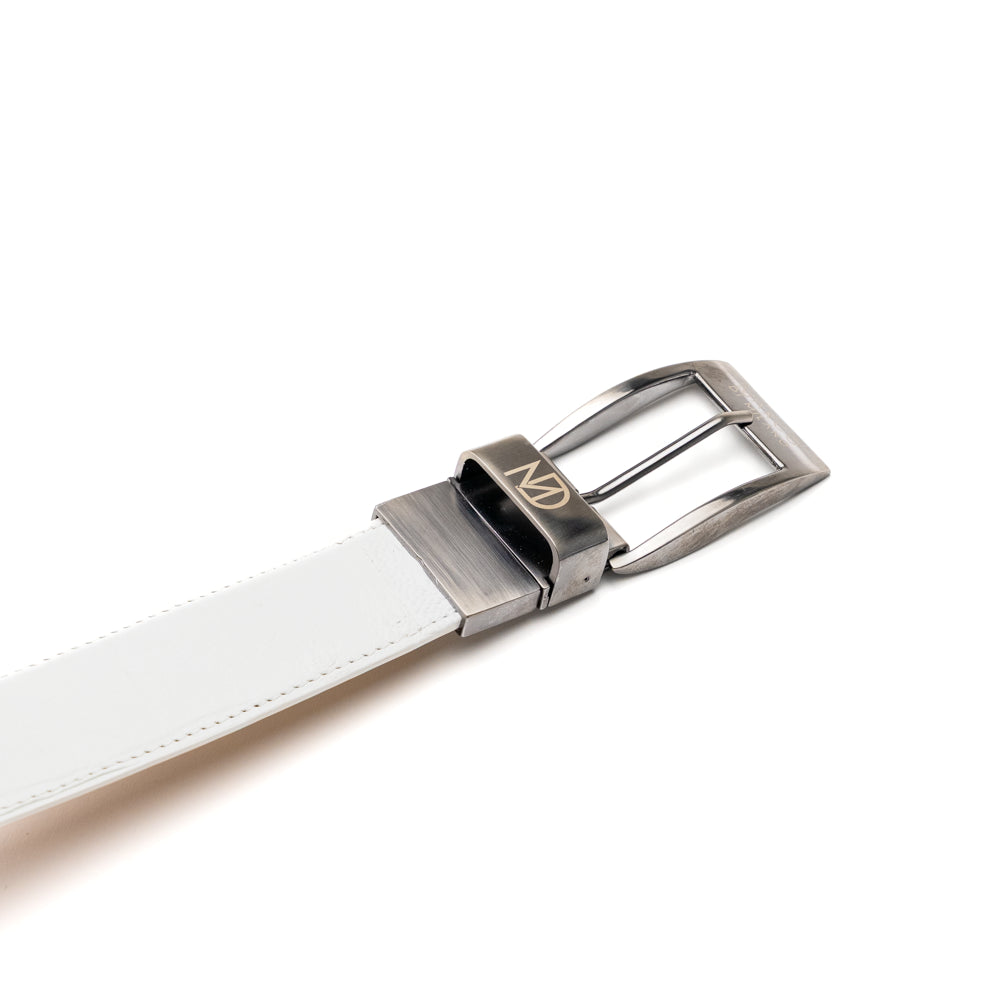 Alessio Belt White