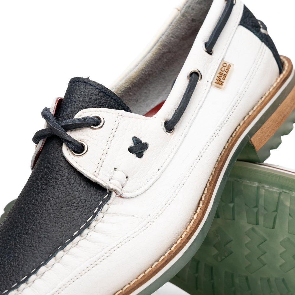 Amalfi Navy / White