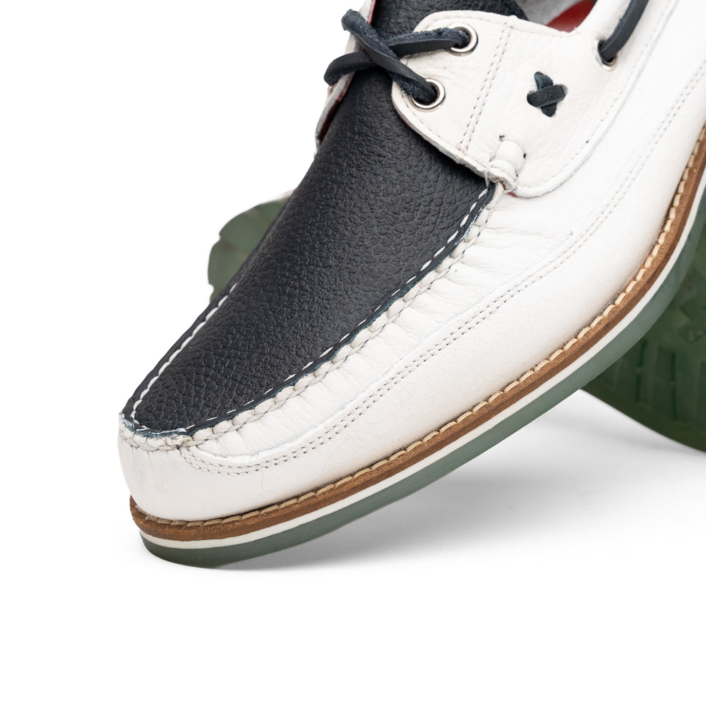 Amalfi Navy / White