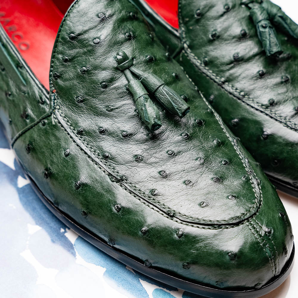 Aubiere Forest Green Ostrich