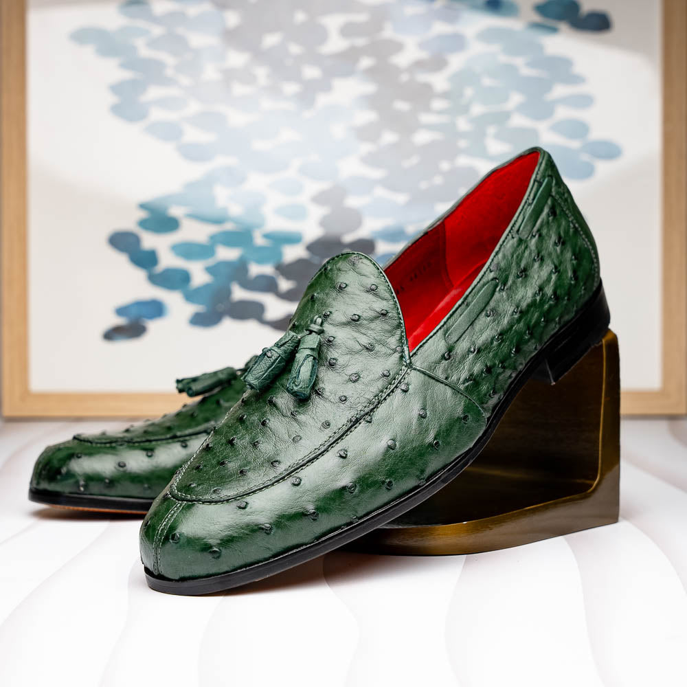 Aubiere Forest Green Ostrich