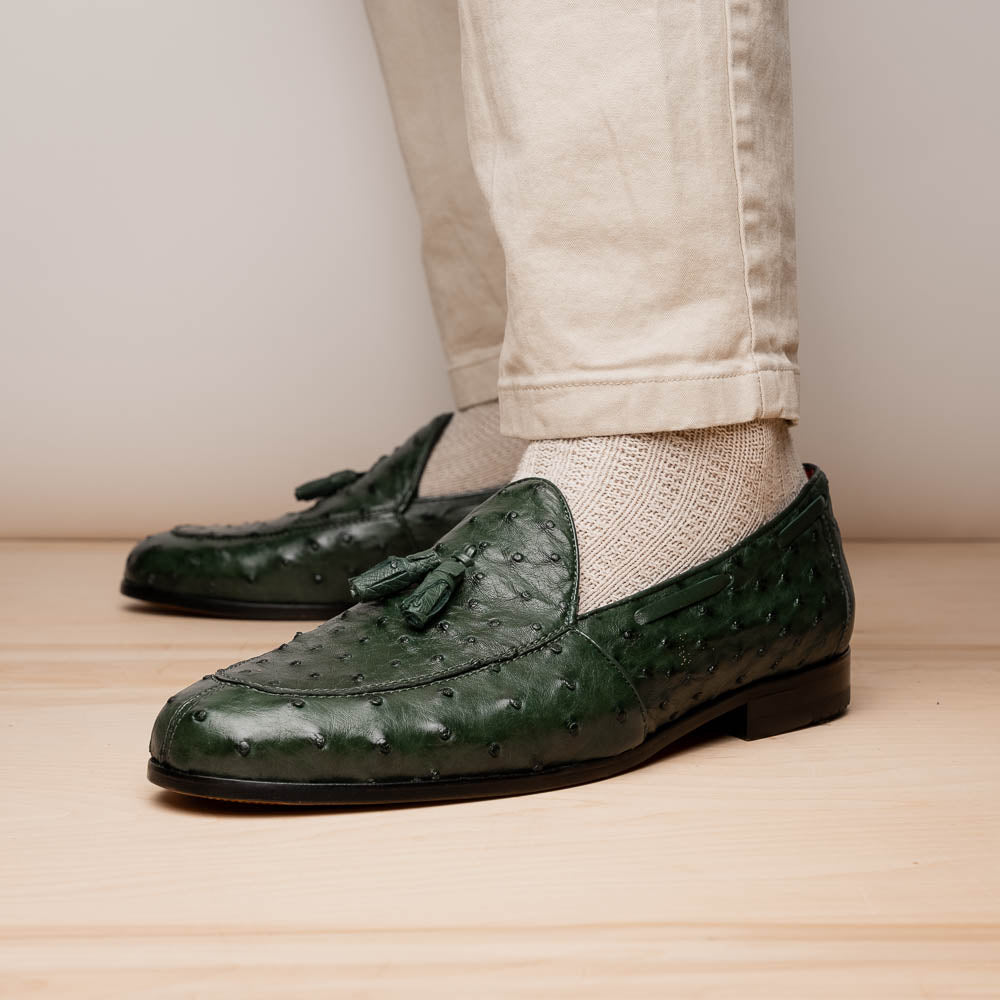 Aubiere Forest Green Ostrich
