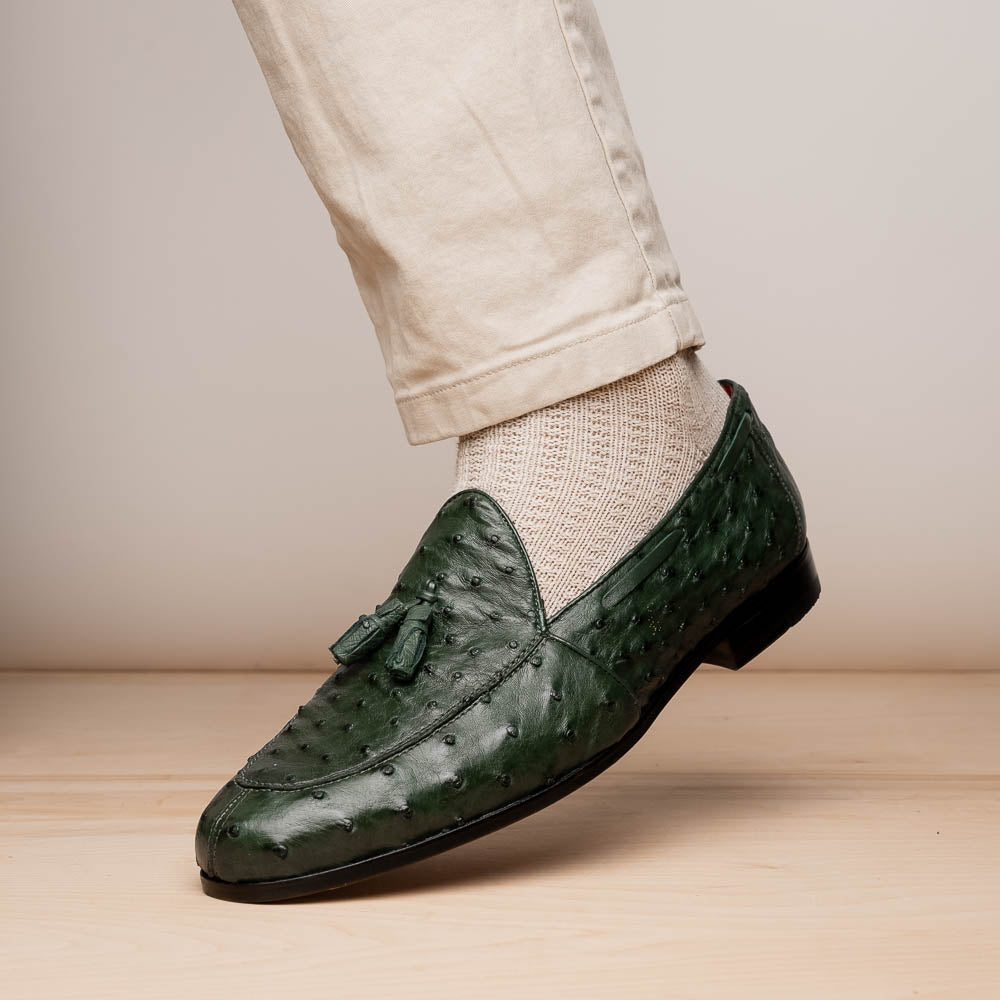 Aubiere Forest Green Ostrich