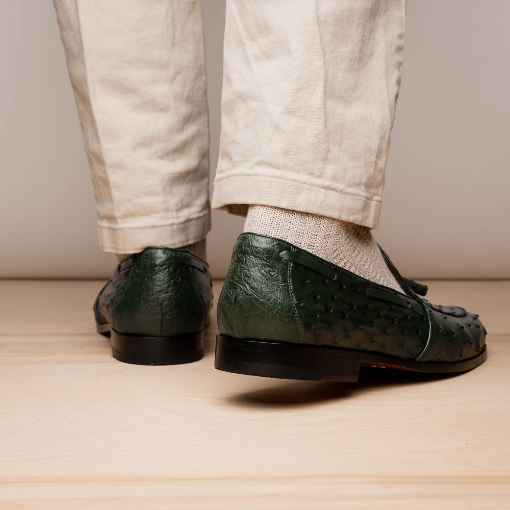 Aubiere Forest Green Ostrich