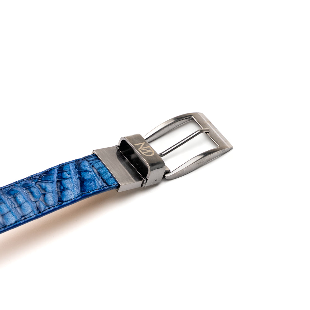 Luciano Belt Blue / Brandy