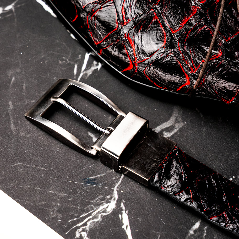 Olivieri Belt Blackcherry
