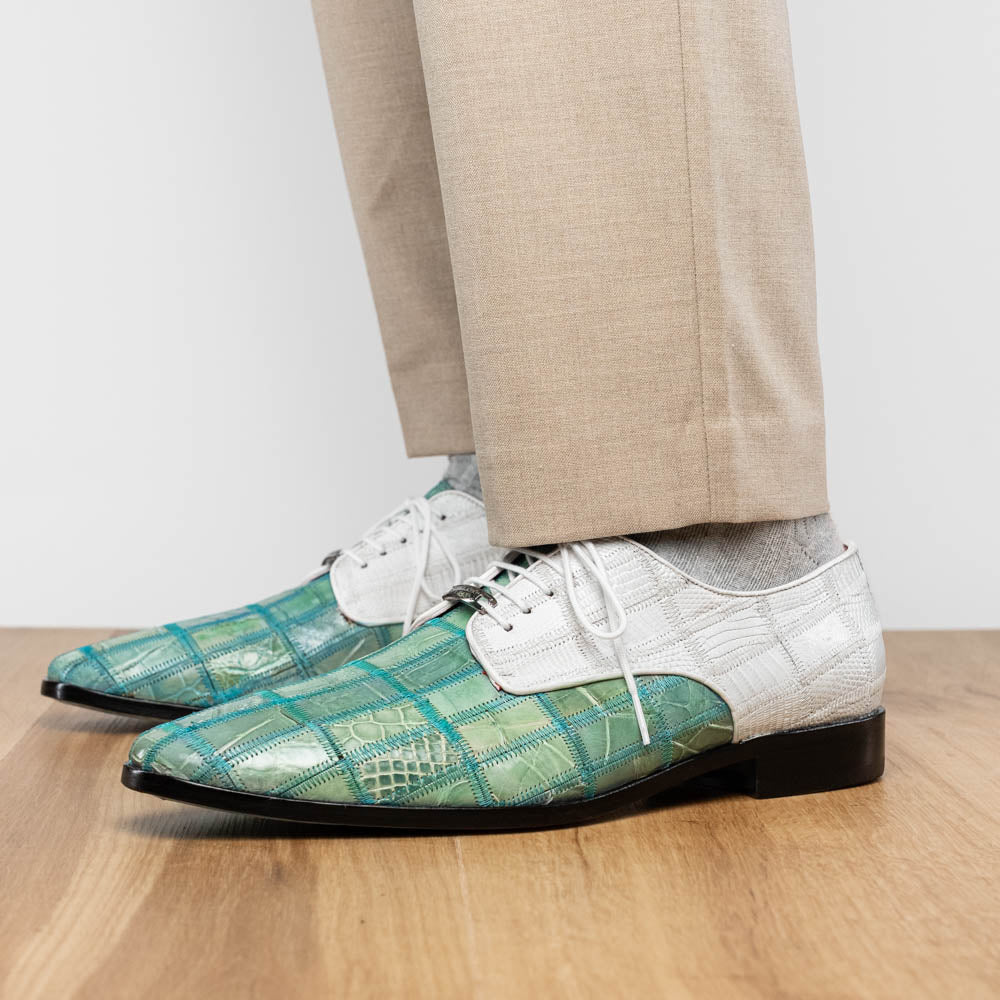 Pissa Tourquoise/White